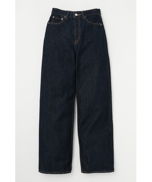 MOUSSY（マウジー）の「HIGH WAIST STRAIGHT（デニムパンツ・レディース・ライトブルー/ワンウォッシュ・23inch/24inch/25inch/26inch）」の18枚目の写真