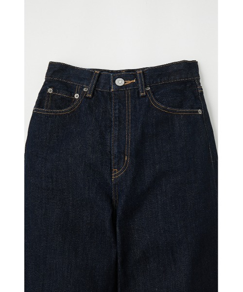 MOUSSY（マウジー）の「HIGH WAIST STRAIGHT（デニムパンツ・レディース・ライトブルー/ワンウォッシュ・23inch/24inch/25inch/26inch）」の19枚目の写真