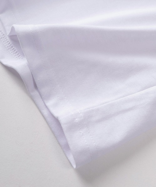 SlashDate(スラッシュデイト)の「【82】ワンポイント刺繍 スプレーハートロゴ クルーネックTシャツ/ユニセックス/レディース/メンズ(Tシャツ/カットソー・レディース・ブラウン/ホワイト/ブラック・L/M)」の14枚目の写真