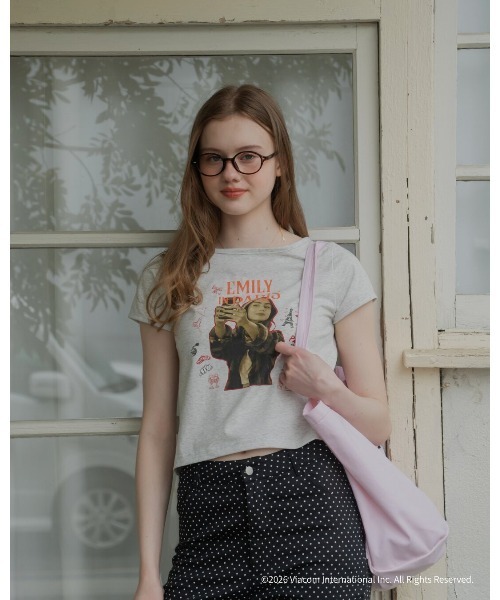 Emily in Paris】フォトTシャツ（Tシャツ/カットソー）｜JUMELLE