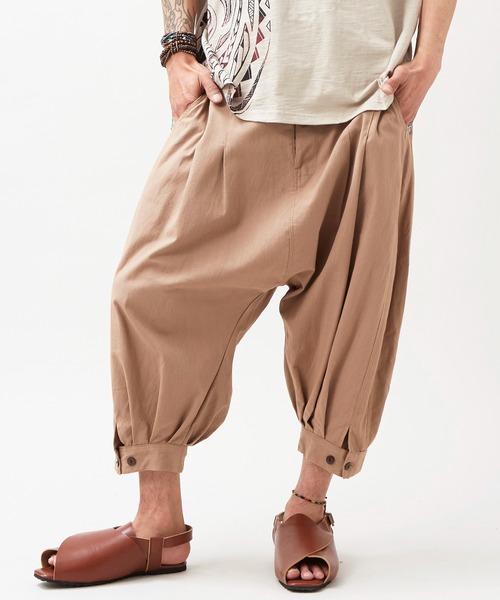 チャイハネ(チャイハネ)の「【チャイハネ】パジャールMEN'Sサルエルパンツ(その他パンツ・メンズ・ブラック/グリーン/ベージュ・FREE)」の2枚目の写真