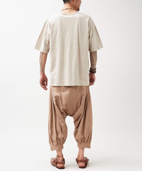 チャイハネ(チャイハネ)の「【チャイハネ】パジャールMEN'Sサルエルパンツ(その他パンツ・メンズ・ブラック/グリーン/ベージュ・FREE)」の9枚目の写真