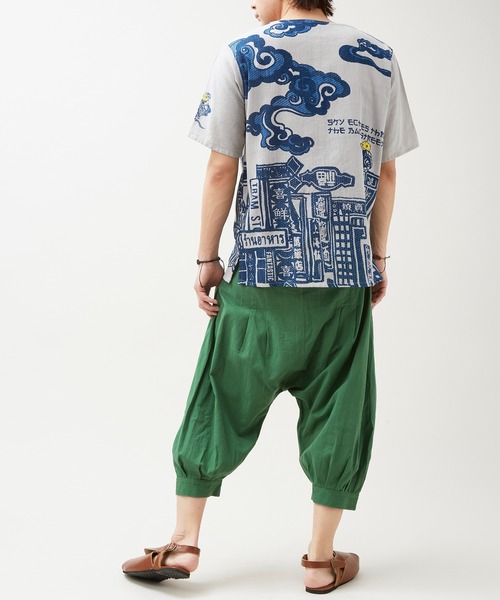 チャイハネ(チャイハネ)の「【チャイハネ】パジャールMEN'Sサルエルパンツ(その他パンツ・メンズ・ブラック/グリーン/ベージュ・FREE)」の14枚目の写真