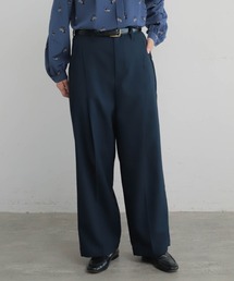 アソートチェック 深タックパンツ