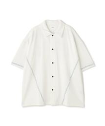 Chica（チカ）の「chica/チカ/カルゼラダーステッチ s/s オープンシャツ（シャツ/ブラウス）」
