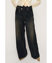 DAMAGE J/W FLARE PT-C ダメージジャストウエストフレアパンツシー 春