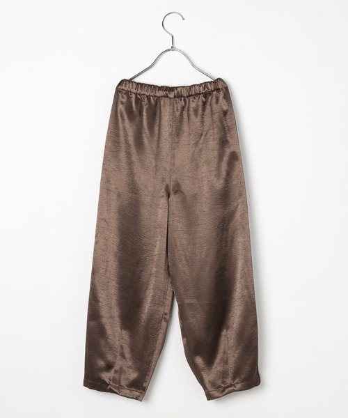 BAYFLOW（ベイフロー）の「[一本でおしゃれに決まる☆]サテンリラックスラインパンツ[120~160cm](KIDS)（その他パンツ・キッズ・ブラック/ブラウン・160cm/150cm/140cm/130cm/120cm）」の14枚目の写真