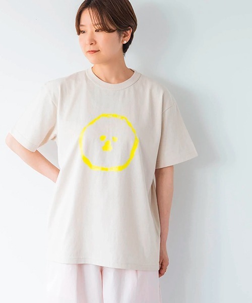 MAMBO(マンボ)の「MAMBO Tシャツ / Izumi Shiokawa PRINT 【yellow】(Tシャツ/カットソー・レディース・アイボリー・FREE)」の2枚目の写真