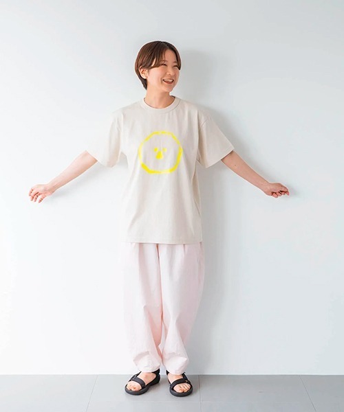 MAMBO(マンボ)の「MAMBO Tシャツ / Izumi Shiokawa PRINT 【yellow】(Tシャツ/カットソー・レディース・アイボリー・FREE)」の8枚目の写真