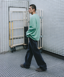 [KUROKI] FLARED DENIM_BLACK WASHED