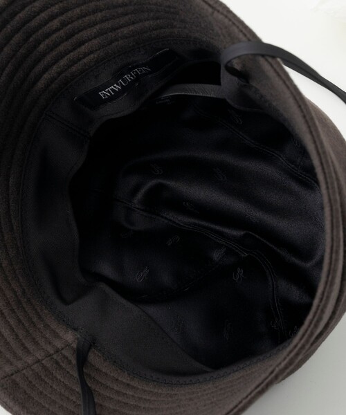 STUDIOUS（ステュディオス）の「ALES HAT（Tシャツ/カットソー・メンズ・ブラック/ブラウン・FREE）」の4枚目の写真