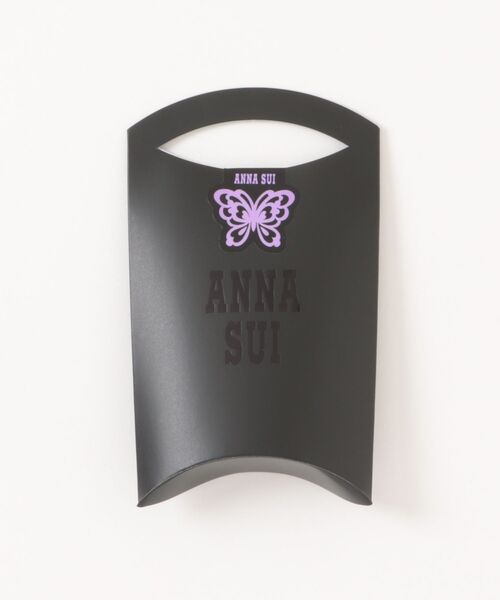 ANNA SUI(アナスイ)の「蝶モチーフ パールネックレス(ネックレス・レディース・パープル/ホワイト・FREE)」の4枚目の写真