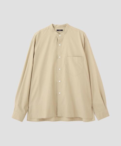 YLEVE(イレーヴ)の「YLEVE / FINX COTTON WEATHER SHIRT(シャツ/ブラウス・メンズ・カーキ/ブラック・3/4/5)」の2枚目の写真