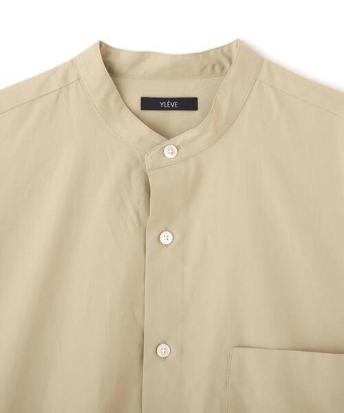 YLEVE(イレーヴ)の「YLEVE / FINX COTTON WEATHER SHIRT(シャツ/ブラウス・メンズ・カーキ/ブラック・3/4/5)」の4枚目の写真