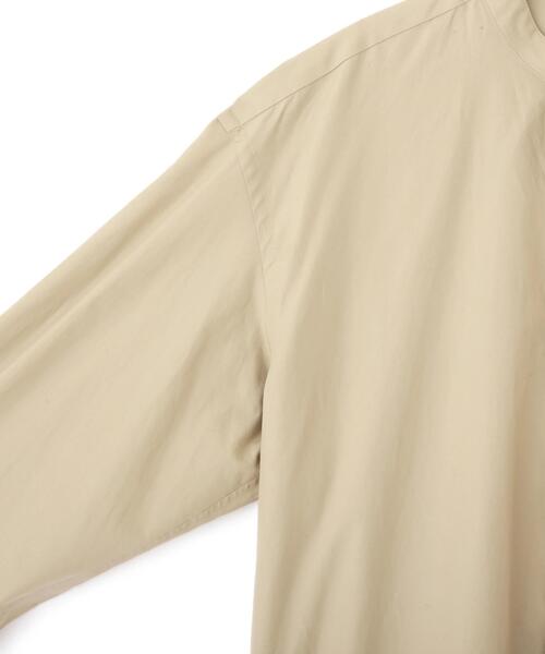 YLEVE(イレーヴ)の「YLEVE / FINX COTTON WEATHER SHIRT(シャツ/ブラウス・メンズ・カーキ/ブラック・3/4/5)」の5枚目の写真