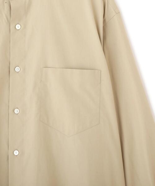 YLEVE(イレーヴ)の「YLEVE / FINX COTTON WEATHER SHIRT(シャツ/ブラウス・メンズ・カーキ/ブラック・3/4/5)」の6枚目の写真