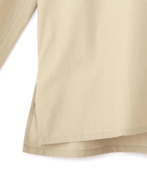 YLEVE(イレーヴ)の「YLEVE / FINX COTTON WEATHER SHIRT(シャツ/ブラウス・メンズ・カーキ/ブラック・3/4/5)」の8枚目の写真