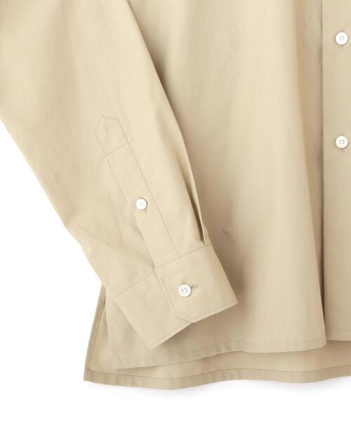 YLEVE(イレーヴ)の「YLEVE / FINX COTTON WEATHER SHIRT(シャツ/ブラウス・メンズ・カーキ/ブラック・3/4/5)」の9枚目の写真