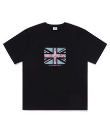 ブリティッシュオーバーサイズ半袖Tシャツブラック
