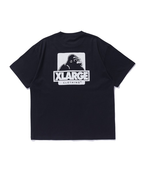 XLARGE(エクストララージ)の「OG BOX S/S TEE(Tシャツ/カットソー・メンズ・ブラウン/グレー/ブラック/ホワイト・M/S/XS/XXL/XL/L)」の1枚目の写真