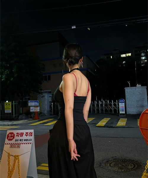 AWESOME STUDIO(オーサムスタジオ)の「エッセンセル ホルタートップ ブラック(Tシャツ/カットソー・レディース・ブラック・FREE)」の12枚目の写真