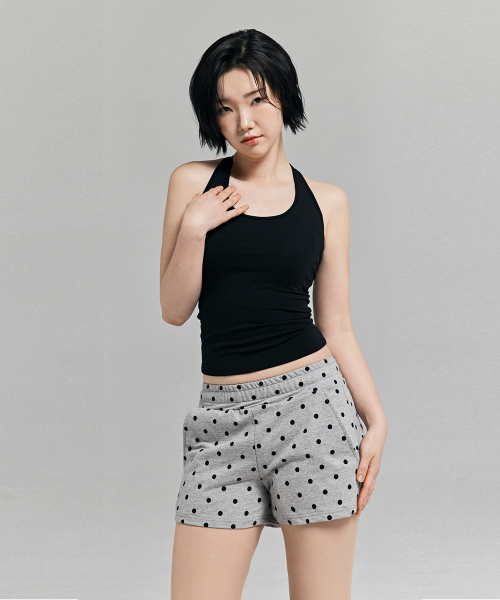 AWESOME STUDIO(オーサムスタジオ)の「エッセンセル ホルタートップ ブラック(Tシャツ/カットソー・レディース・ブラック・FREE)」の9枚目の写真