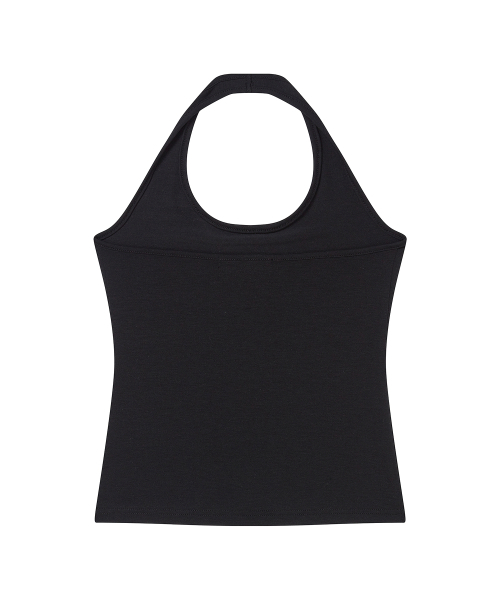 AWESOME STUDIO(オーサムスタジオ)の「エッセンセル ホルタートップ ブラック(Tシャツ/カットソー・レディース・ブラック・FREE)」の5枚目の写真