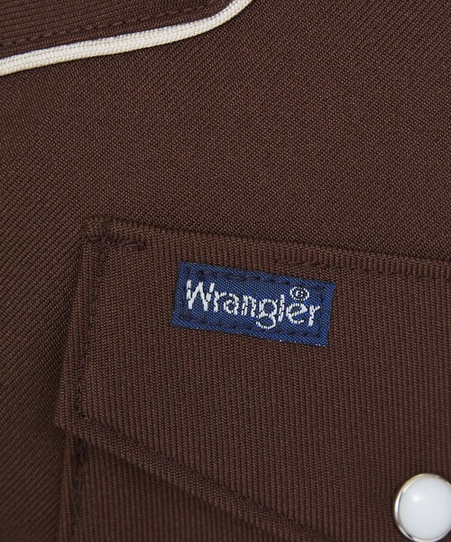 Wrangler(ラングラー)の「【Wrangler / ラングラー】W12116 WESTERN SHRTS / ウエスタンシャツ / ユニセックス(シャツ/ブラウス・メンズ・ブラウン/ブラック・L/M)」の6枚目の写真