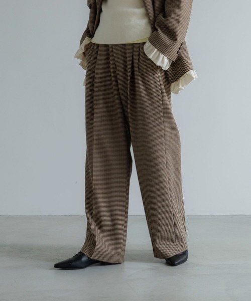 LOWRYS FARM(ローリーズファーム)の「ラナテックワイドパンツ 730196(その他パンツ・レディース・グレー系その他/ブラウン系その他5/グレー系その他5/ブラウン系その他・SMALL/LARGE/MEDIUM)」の16枚目の写真
