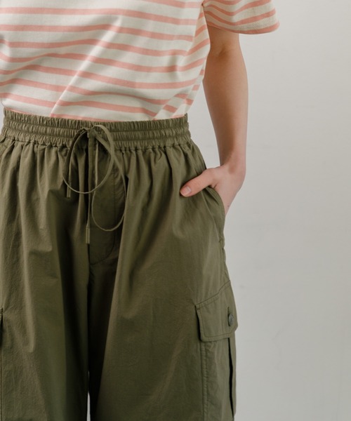 DRIP STUDIO(ドリップスタジオ)の「SAFARI CARGO PT(カーゴパンツ・レディース・ベージュ/アーミー・00/1)」の7枚目の写真