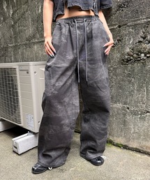 フラップスタッズカモフラパンツ