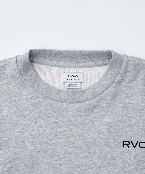 RVCA(ルーカ)の「RVCA/ルーカ トレーナー スウェット BG044001(スウェット・レディース・ヘザーグレー/スミクロ/ライトピンク/キナリ・M/S)」の16枚目の写真