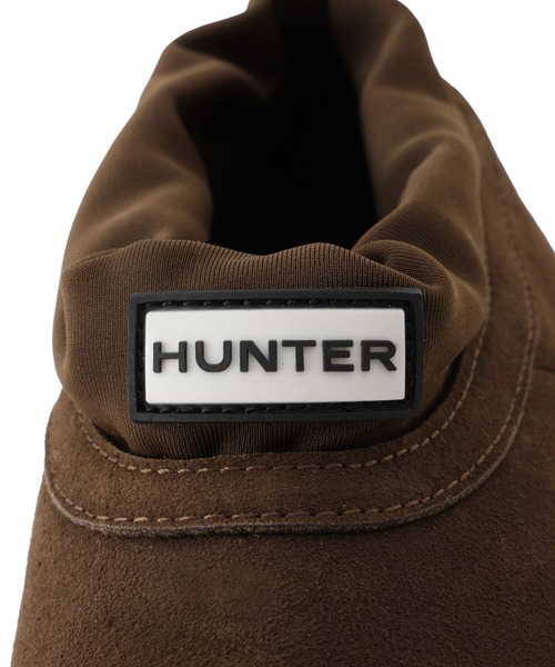HUNTER（ハンター）の「【HUNTER for ADAM ET ROPE'】別注TRAVEL FLOW SUEDE TRAINER（スニーカー・レディース・ブラック/ダークブラウン/グレー系その他・23/24/25/26/27/28）」の9枚目の写真