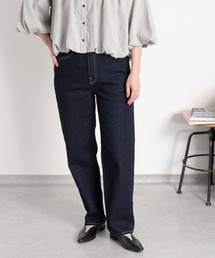 ストレッチクロップド イージーデニムパンツ