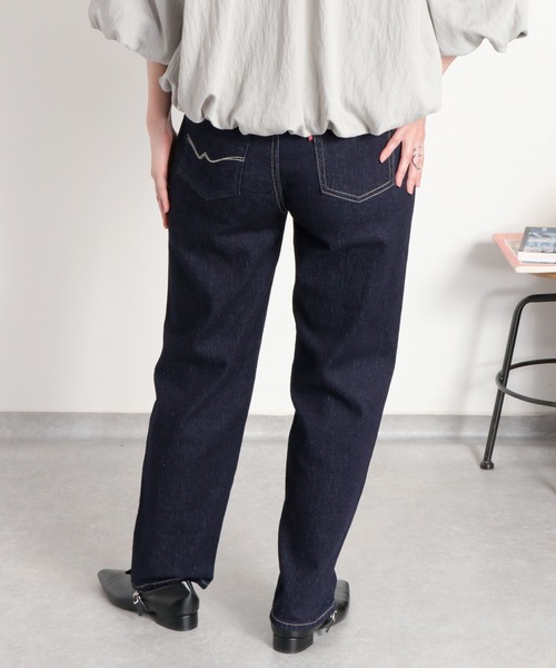 cepo(セポ)の「ストレッチクロップド イージーデニムパンツ(デニムパンツ・レディース・ブルー系1/ブルー系2/ワンウォッシュ・S/L/M)」の10枚目の写真
