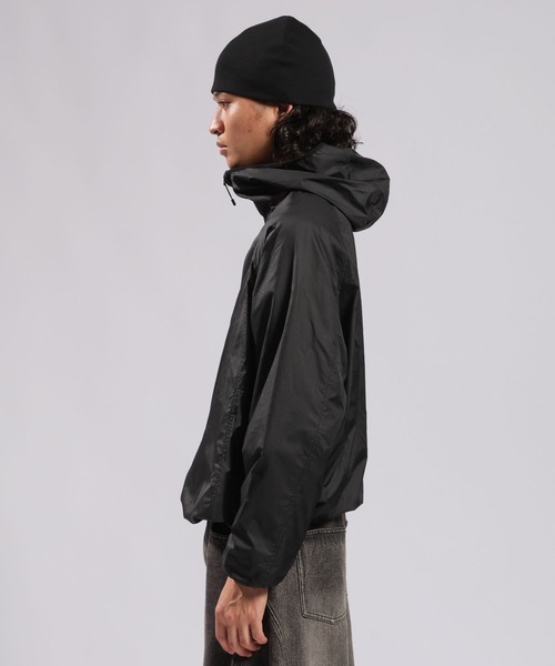 RAGEBLUE(レイジブルー)の「ASYMMETRIC ZIP NYLON PARKA/アシメZIPナイロンパーカー(ナイロンジャケット・メンズ・ブラック・FREE)」の16枚目の写真