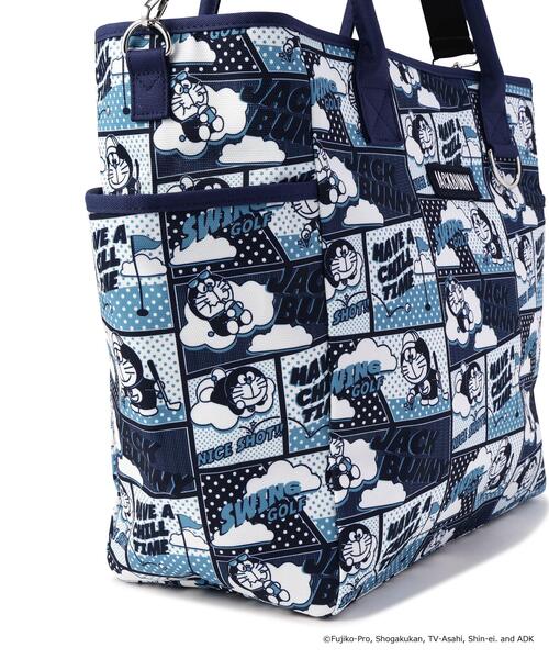 Jack Bunny!!（ジャックバニー）の「【Jack Bunny!!】【ドラえもん】コミック柄トートバッグ (UNISEX)（トートバッグ・レディース・オレンジ/ネイビー・FREE）」の10枚目の写真