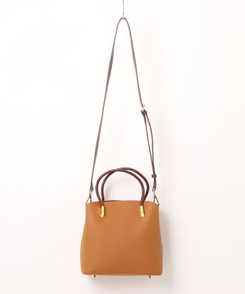 NiiNa(ニーナ)の「【 NiiNa / ニーナ 】高品質牛革3WAYバケットショルダーバッグ(ショルダーバッグ・レディース・ブラウン・FREE)」の18枚目の写真