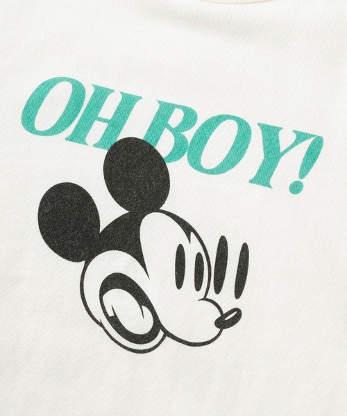 Disney(ディズニー)の「【71】【DISCUS/ディスカス】【Disney/ディズニー】ミッキーマウス 裏毛 クルーネック スウェット/ワンポイントワッペン/ユニセックス(スウェット・レディース・ブラック系1/ホワイト系/ホワイト/ホワイト系1/ブラック系2/ホワイト系2/ブラック/ブラック系・M/L)」の12枚目の写真