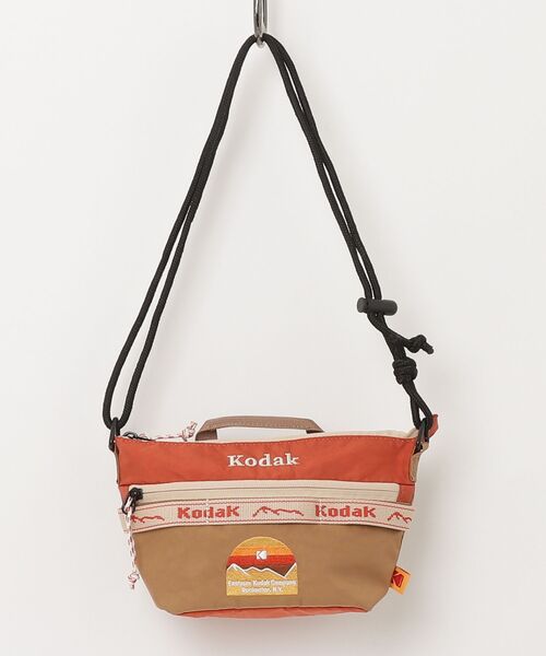 KODAK（コダック）の「コダックアパレル  Hardy Kodachrome Mini Cross Bag（ショルダーバッグ・メンズ・オレンジ・ﾌﾘ-）」の8枚目の写真