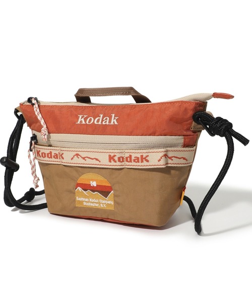 KODAK（コダック）の「コダックアパレル  Hardy Kodachrome Mini Cross Bag（ショルダーバッグ・メンズ・オレンジ・ﾌﾘ-）」の3枚目の写真