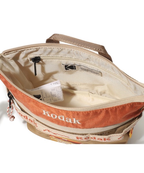 KODAK（コダック）の「コダックアパレル  Hardy Kodachrome Mini Cross Bag（ショルダーバッグ・メンズ・オレンジ・ﾌﾘ-）」の7枚目の写真