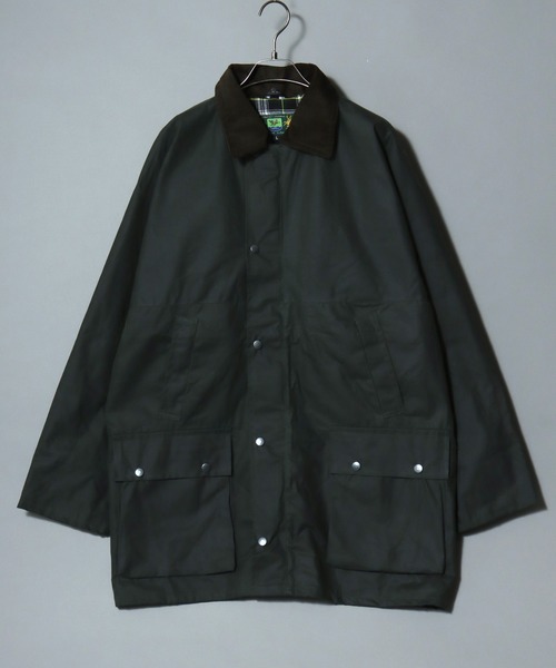 ANPAS(アンパス)の「【ROCKALL】”BOLTON” WAXEDJACKET made in ENGLAND / 【ロッコール】英国製 ”ボルトン” ワックスドジャケット ハンティングジャケット アウトドア ブルゾン 襟コーデュロイ フード着脱可(ブルゾン・メンズ・オリーブ/ネイビー/ブラウン・M/L/XL)」の16枚目の写真