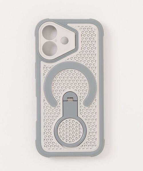 Fun & Daily（ファンアンドデイリー）の「Technical Stand iPhone 17 Pro ProMax Case / アイフォンスタンドケース（スマホケース/カバー・レディース・ブラック/オレンジ・iPhone 17/iPhone 17 Pro/iPhone 17 Pro Max）」の10枚目の写真