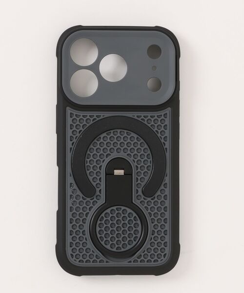 Fun & Daily（ファンアンドデイリー）の「Technical Stand iPhone 17 Pro ProMax Case / アイフォンスタンドケース（スマホケース/カバー・レディース・ブラック/オレンジ・iPhone 17/iPhone 17 Pro/iPhone 17 Pro Max）」の9枚目の写真