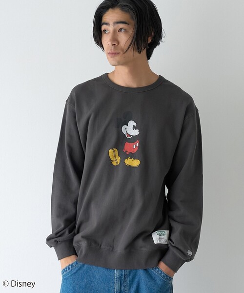 DISCUS(ディスカス)の「【WEB限定】Disney/ディズニー DISCUS(ディスカス)スウェット(スウェット・メンズ・ホワイト/その他1/ブラック/その他2・L/M)」の2枚目の写真