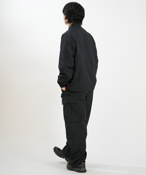 NEW ERA（ニューエラ）の「NEW ERA/ニューエラ NYLON COACH JCKET BLK 263 ジャケット 15129333（ナイロンジャケット・メンズ・ブラック・M/L/XL/XXL）」の6枚目の写真