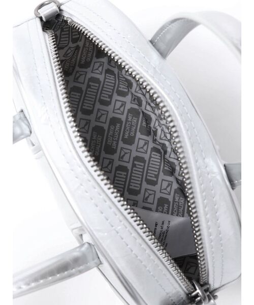 PUMA(プーマ)の「【PUMA】PUMA 1976 LUSTRE マイクログリップバッグ(ハンドバッグ・レディース・ライトグレー/ピンク・FREE)」の7枚目の写真
