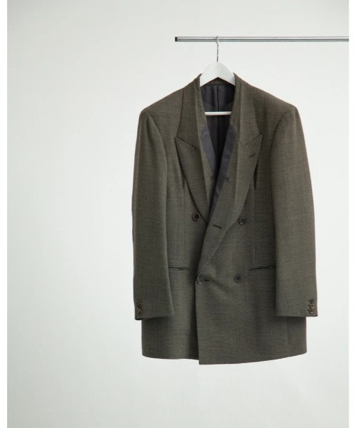 SOSHIOTSUKI(ソウシオオツキ)の「JACKET(テーラードジャケット・メンズ・ブラック/グレー・46/48)」の1枚目の写真