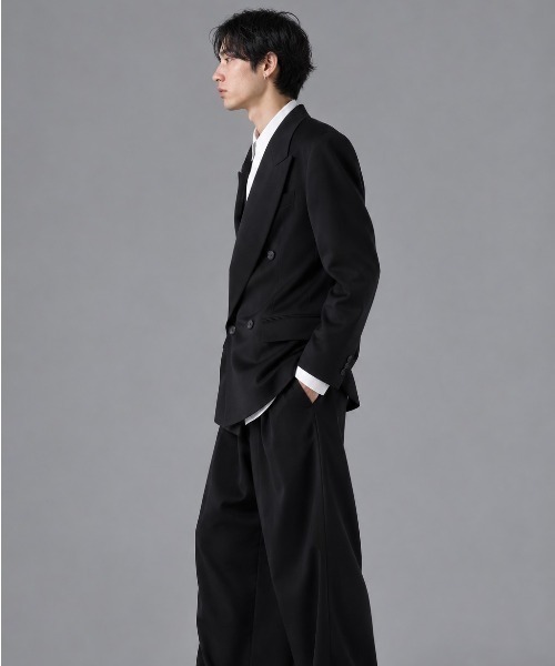 SOSHIOTSUKI(ソウシオオツキ)の「JACKET(テーラードジャケット・メンズ・ブラック/グレー・46/48)」の4枚目の写真